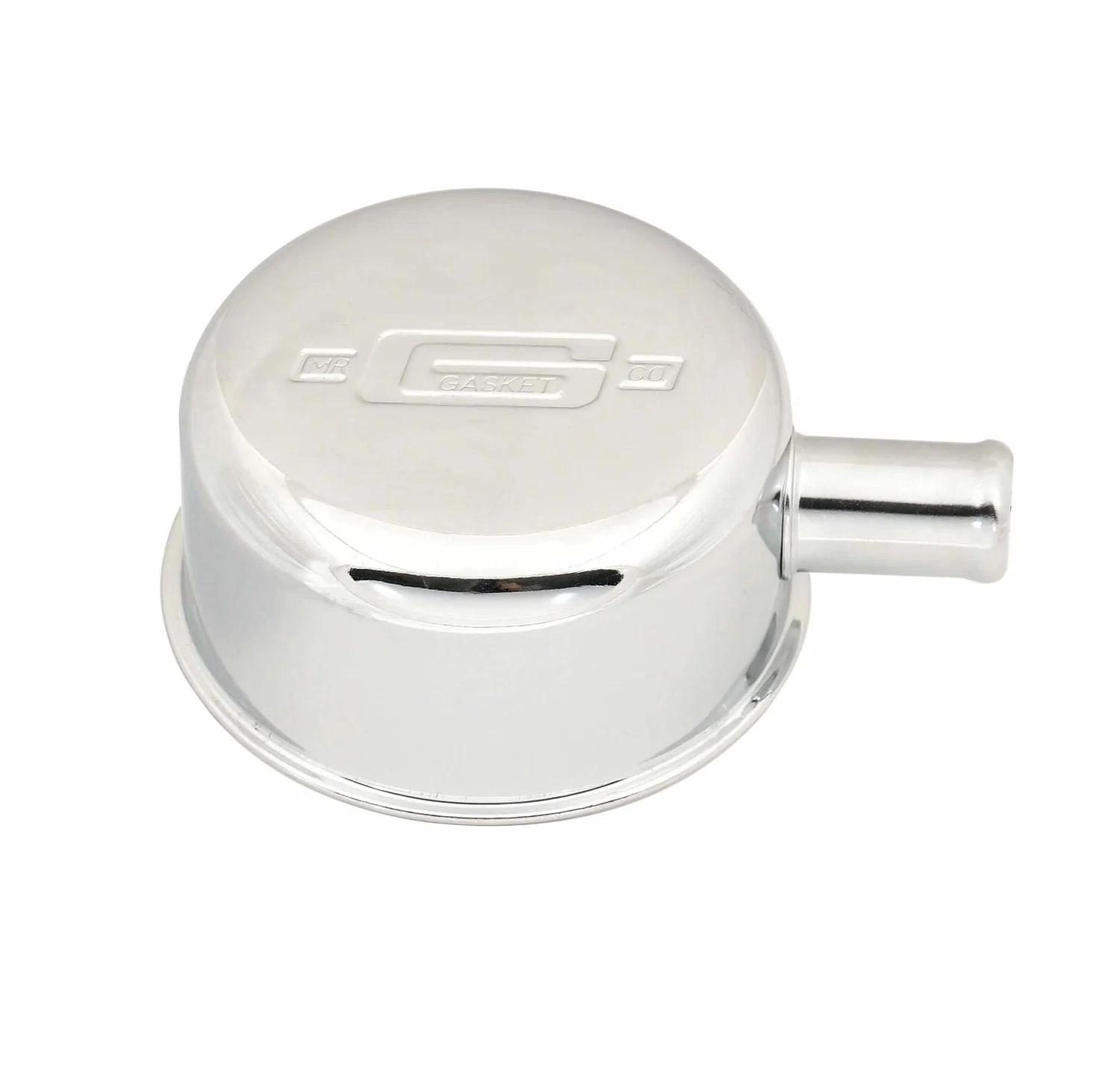 Mr. Gasket Logo 2054 Mr. Gasket Push-In Chrome Valve Cover Breathers